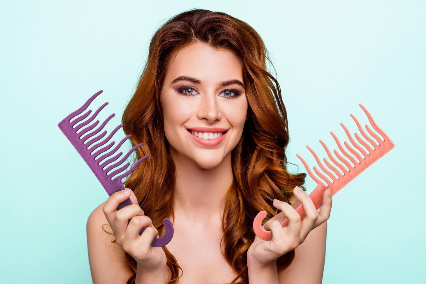 Shower Detangling Comb Wide tooth (Pack of 2)