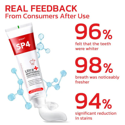 SP-4 Probiotic Brightening & Stain Removing Toothpaste (Buy 1 Get 1 Free)